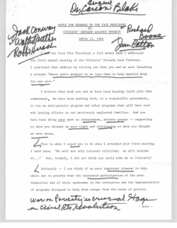 Citizens Crusade Against Poverty, April 13, 1966