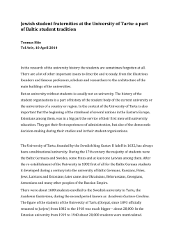 Text - EJA - Estonian Jewish Museum