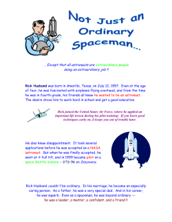 Not Just An Ordinary Spaceman