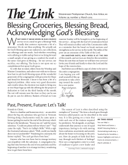 The Link - Westminster Presbyterian Church, Ann Arbor, MI