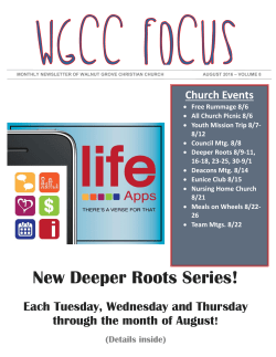 New Deeper Roots Series!