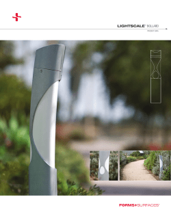 LIGHTSCALE&trade; BOLLARD LIGHTSCALE