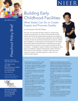 - National Institute for Early Education Research