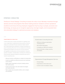 Datasheet - OneSource Virtual