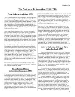 The Protestant Reformation (1300