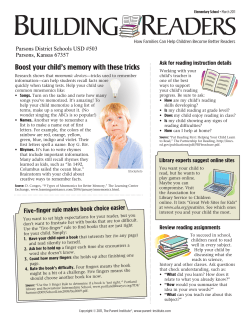 March 2011 - Lincoln Elementary