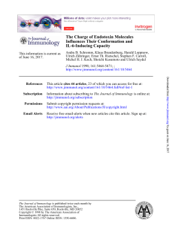 The Charge of Endotoxin Molecules Influences Their Conformation