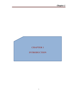 Chapter 1 - Shodhganga