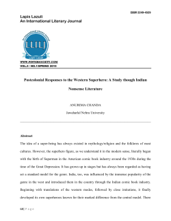 Lapis Lazuli An International Literary Journal Postcolonial