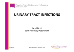 Urinary Tract infections