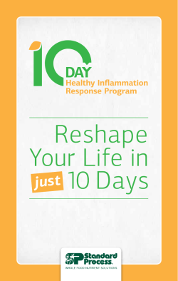 10-Day Healthy Inflammation Response