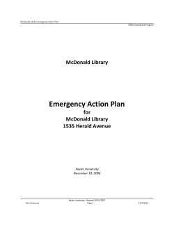 McDonald Library - Xavier University