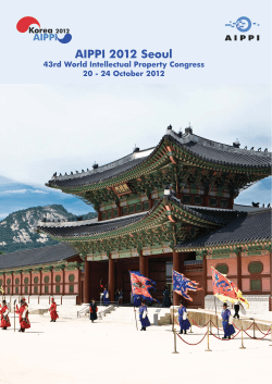 AIPPI 2012 Seoul