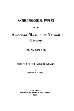 History. - AMNH Library Digital Repository