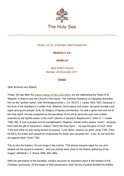 The Holy See