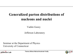 Generalized parton distributions of nucleons and