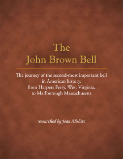 The John Brown Bell The John Brown Bell