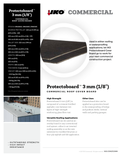 Protectoboard™ 1/8 in