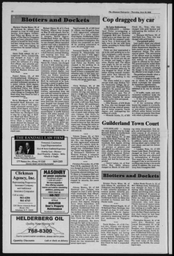 Cop dragged by car - NYS Historic Newspapers