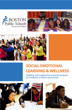 Social Emotional Learning and Wellness