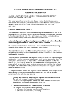 SCOTTISH INDEPENDENCE REFERENDUM (FRANCHISE) BILL