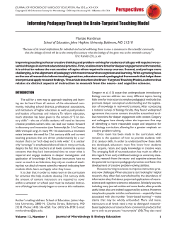 Brain targeted teaching model HE