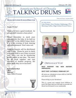 talking drums - American School of Douala