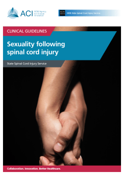 Sexuality following spinal cord injury
