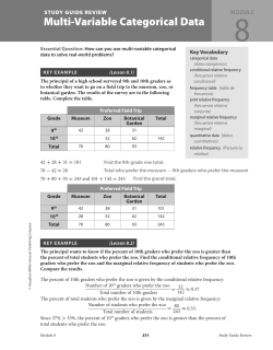 Multi-Variable Categorical Data - San Juan Unified School District