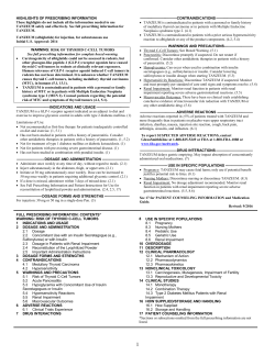 Tanzeum prescribing information