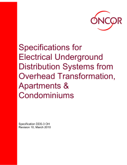 Distribution Systems from OH Transformation