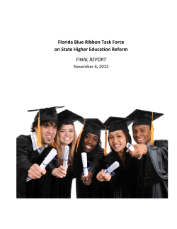 Florida Blue Ribbon Task Force on State Higher Education Reform