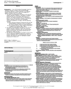 Latanoprost