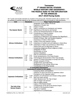 TN Gr 7 Social Studies Pacing Guide 2017-18
