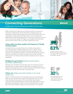 Connecting Generations - Stop.Think.Connect. Resource Guide