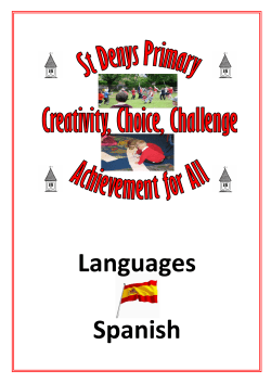 Spanish Curriculum