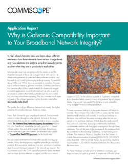 Galvanic Compatibility