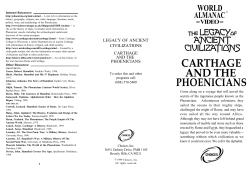 carthage and the phoenicians