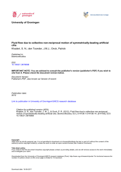 Fluid flow due to collective non-reciprocal motion of