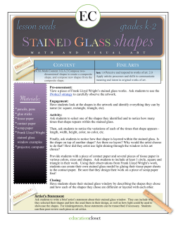 stained glass shapes