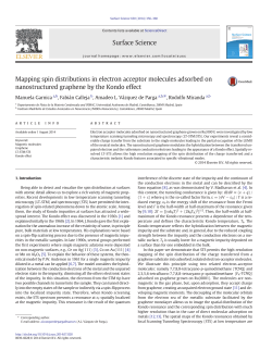 Mapping spin distributions in electron acceptor molecules adsorbed