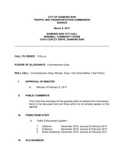 Agenda - City of Diamond Bar, CA
