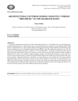 PDF - Mediterranean Archaeology and Archaeometry