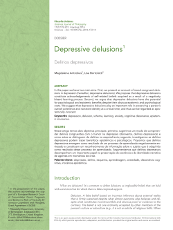 Depressive delusions1