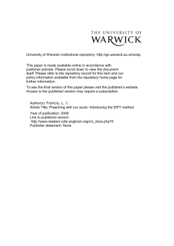 - Warwick WRAP