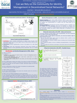 Identity Management Process