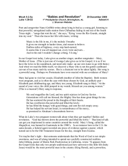 Micah 5:2-5a - Clover Sites