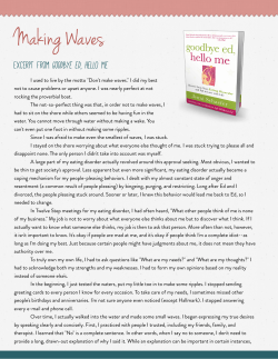 Making Waves - Jenni Schaefer