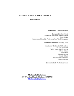madison public school district spanish iv