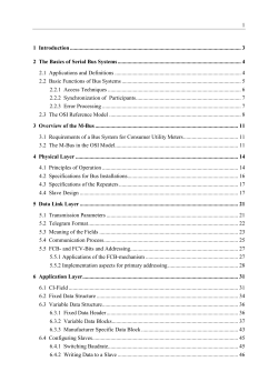 2 The Basics of Serial Bus Systems - M-Bus